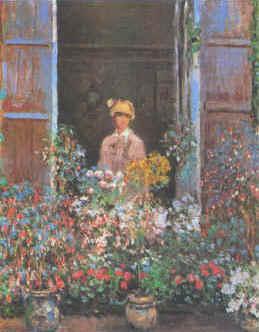Claude Monet Camille at the Window